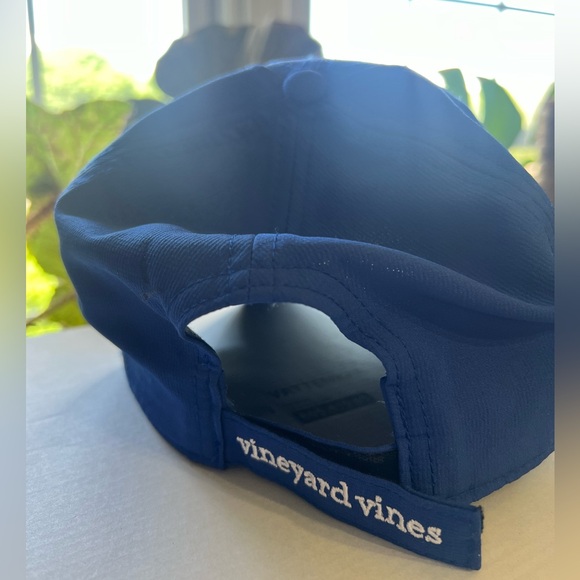 Vineyard Vines Blue Athletic Baseball Hat - Authentic and Stylish! - Picture 2 of 4